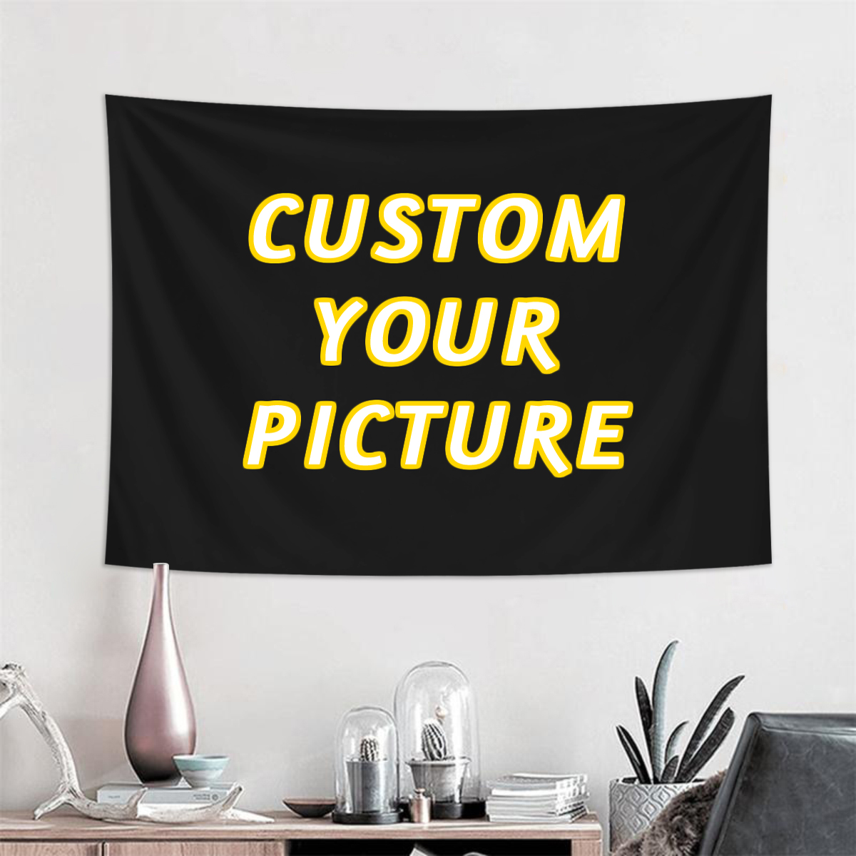 Pet Portrait Custom - 1pc Customized tapestries, customized banners and