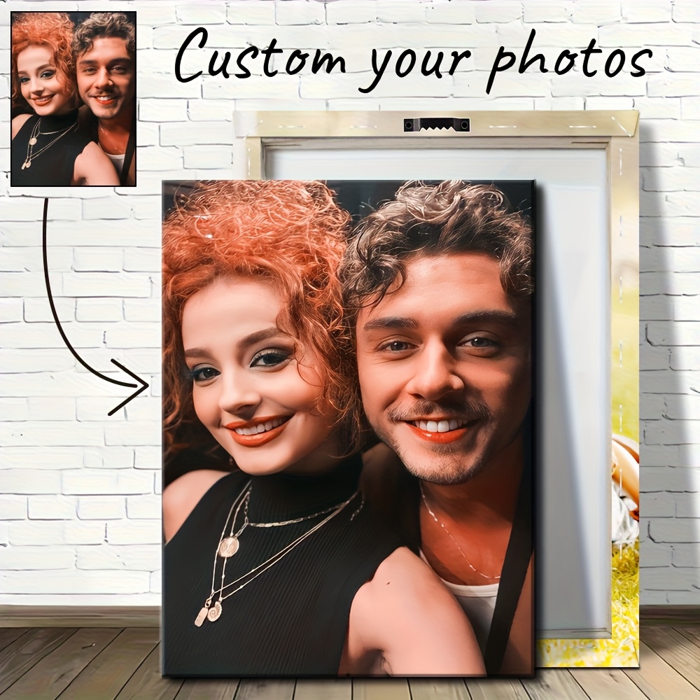 Custom Canvas Wall Art Framed  - огляд і ціна Pet Portrait Custom