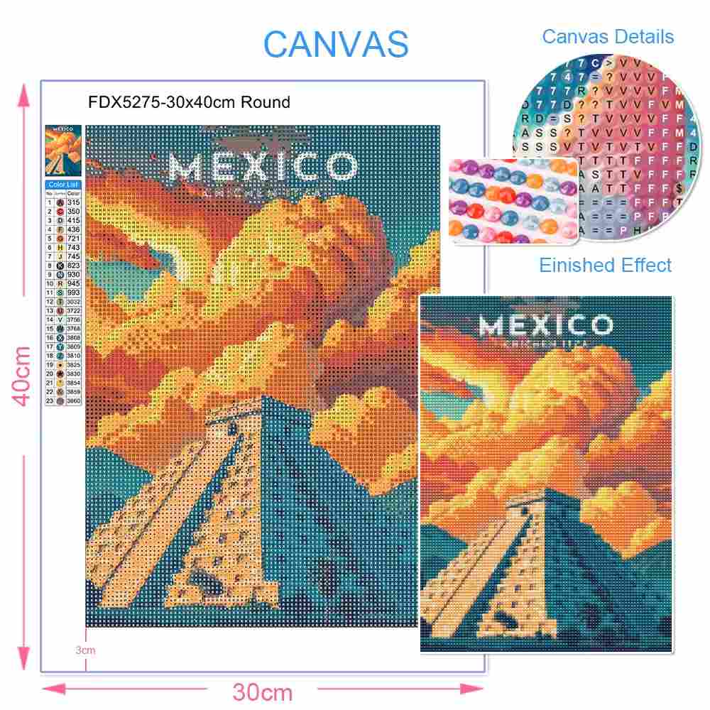 VIVID GEM Colorful DIY Crayon  - огляд і ціна Photo Mosaic Print
